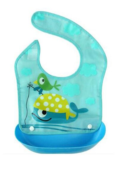 Generic Removable Waterproof Baby Feeding Bib 02