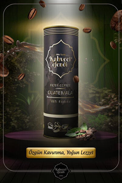 Kahveci efendi Guatemala Filtre Kahve Premium Kutu 150 gr