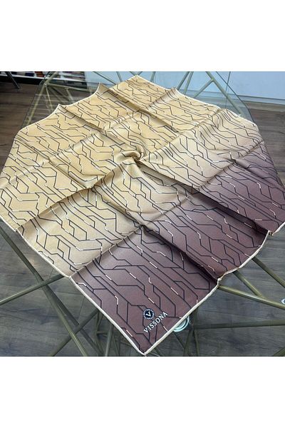 Vissona Κασκόλ 100% Twill Silk 90x90 - 04896