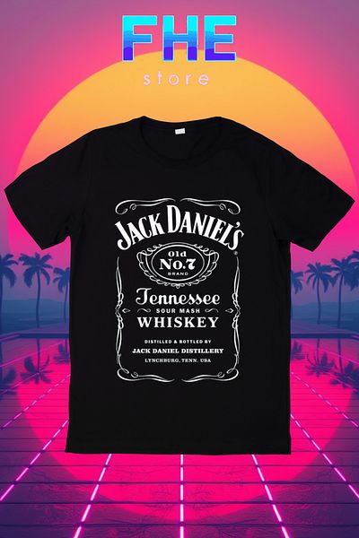 Valens Μπλουζάκι Jack Daniels Y2K