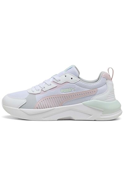 Puma 400229 X-Ray 3 LT Unisex Spor Ayakkabı BEYAZ-PEMBE