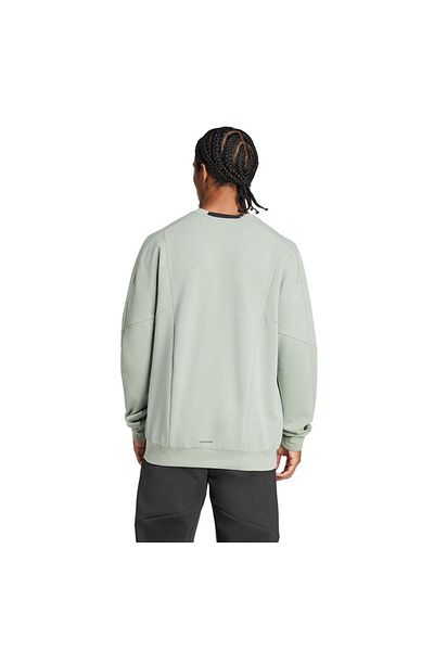 adidas Ανδρικό πράσινο φούτερ (ΜΑΚΡΥ ΜΑΝΙΚΙ) D4t Crew Sweats Jı8166