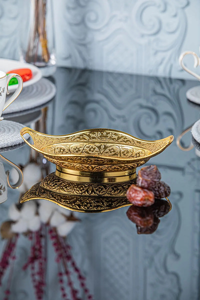 BAW COMPANY Kulplu Oval Hurmalık 1 ADET GOLD VE GÜMÜŞ RENKLERİ MEVCUTTUR