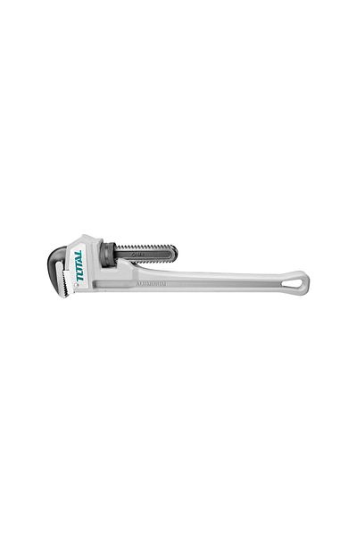 TOTAL Aluminum Handle Pipe Wrench 14"