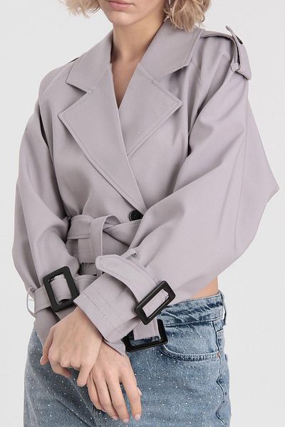 Lia Blanco's Raglan Seasonal Short Jacket Coat
