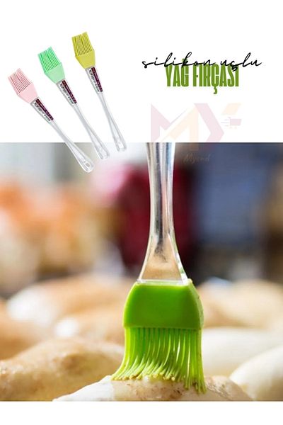 Myend Silicone Set of 2, Egg Brush and Spatula Set, Silicone Meal Prep Set
