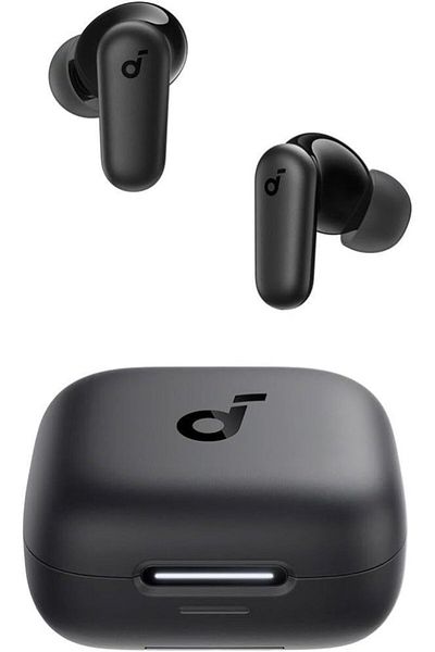 Soundcore سماعات أذن R50i NC Anker بخاصية إلغاء الضوضاء، قوية وذكية، وصوت جهير قوي، ومدة تشغيل تصل إلى 45 ساعة