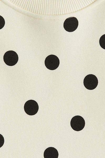 H&M Printed sweatshirt dress