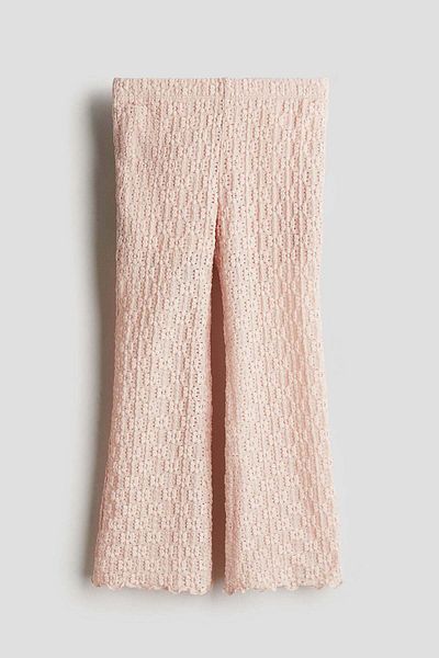 H&M Textured Jersey Trousers