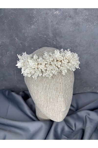 Hayalperest boncuk Azalea Intensely Embroidered Enamel Tuban Accessory Tac