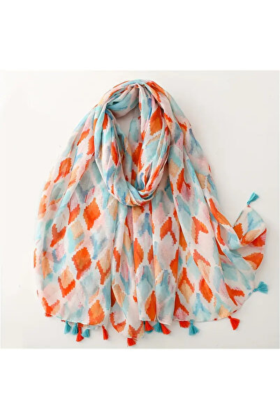 novon VRSC Lemon Garden Design М'яка текстура Спеціальний дизайн Плетений шарф