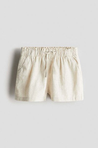 H&M Linen-blend Shorts