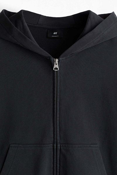 H&M Oversized Fit Zip-through hoodie