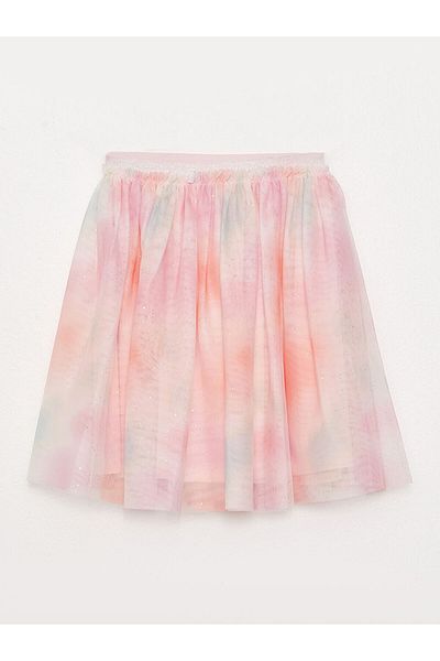 LC Waikiki Lcw Girl's Skirt with Elastic Waist Fast Fashion
