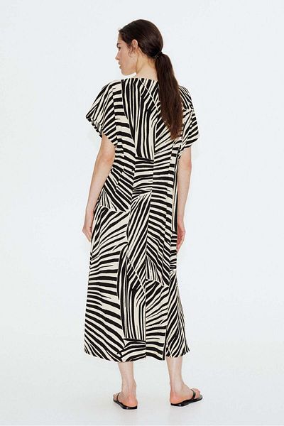 H&M Waisted maxi dress
