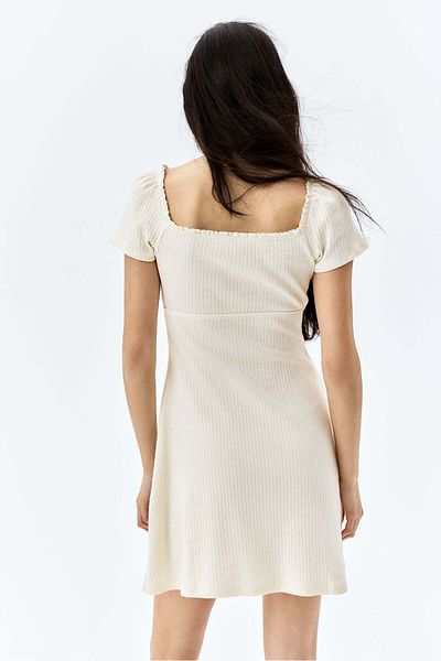 H&M Lace-trimmed flared-skirt dress