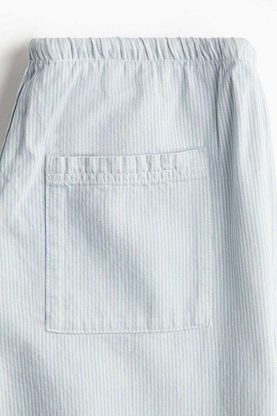 H&M Denim Drawstring Trousers