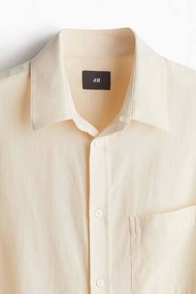 H&M Regular Fit Lyocell-blend shirt