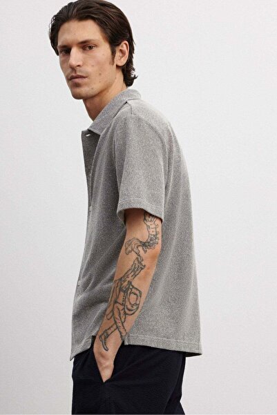 H&M Regular Fit Short-sleeved piqué shirt