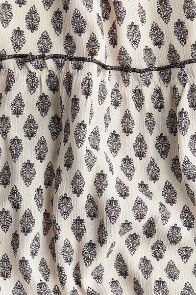 H&M Crinkled maxi skirt