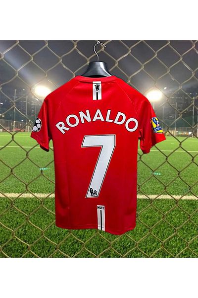 Legent Lady Ronaldo Red Short Sleeve Retro
