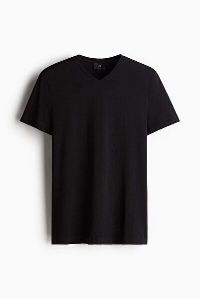 H&M 5-pack Slim Fit V-neck T-shirt