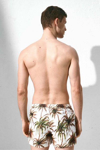 H&M Patterned swim shorts