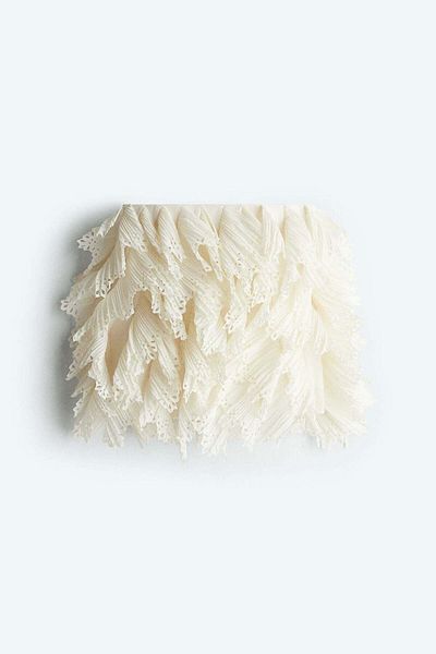 H&M Frilled chiffon skirt