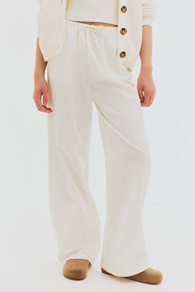 H&M Linen-blend trousers
