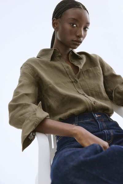 H&M Linen shirt