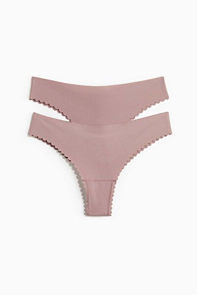 H&M 2-pack invisible Brazilian briefs