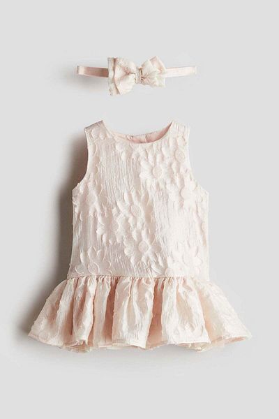 H&M 2-piece Jacquard-weave Set