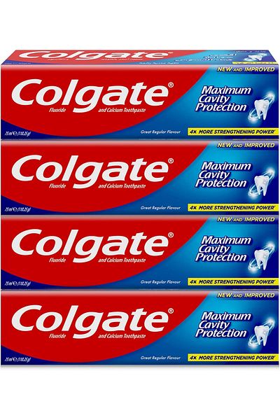 Colgate Maximum Cavity Protection With Regular Flavor Toothpaste 100 ml X 3