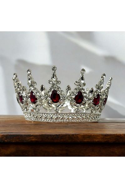 Sabek Bujiteri Cake Crown 12 cm Birthday Crown King Crown Cake Topper Brithday Crown