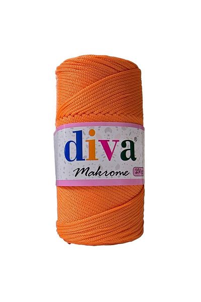 Diva İplik Polyphosphorus Macrame 250 Gr 125 Orange
