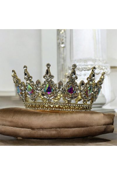 Sabek Bujiteri تاج الكيك 12 سم تاج عيد الميلاد تاج الملك تزيين الكيك تاج عيد الميلاد
