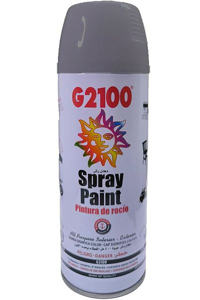 Generic بخاخ طلاء G2100 بسعة 400 مل | 240 جرام – طلاء متعدد الاستخدامات عالي الجودة