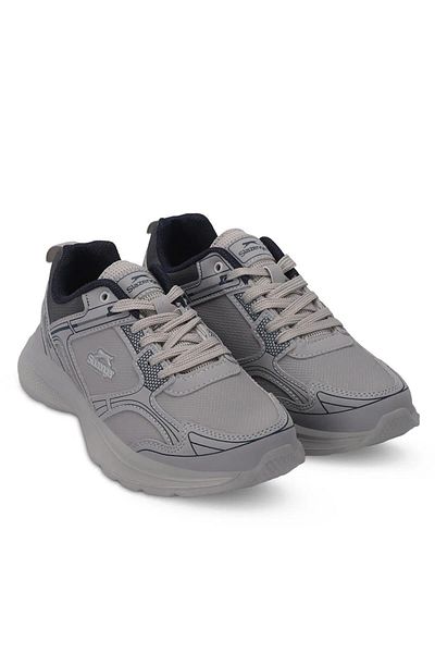 Slazenger Gala Gima Sneaker Dámské Pánské Unisex sportovní boty Šedá / Námořnická modrá
