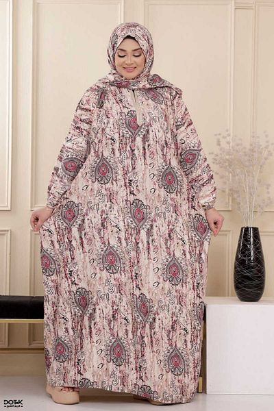Genrics Generies Viscose Prayer Shawl with Connected Scarf