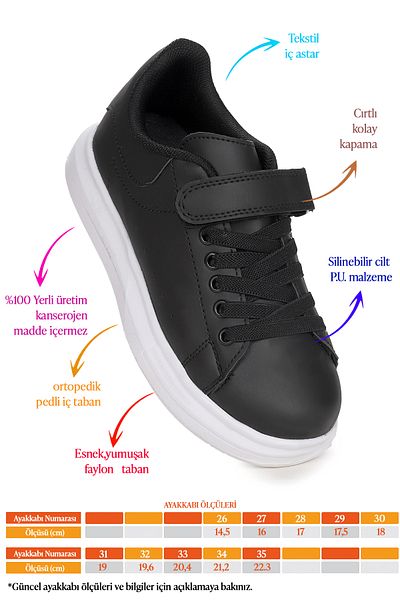 KARAMAZI Pantofi sport casual pentru băieți Karamazı Kids Kate Velcro