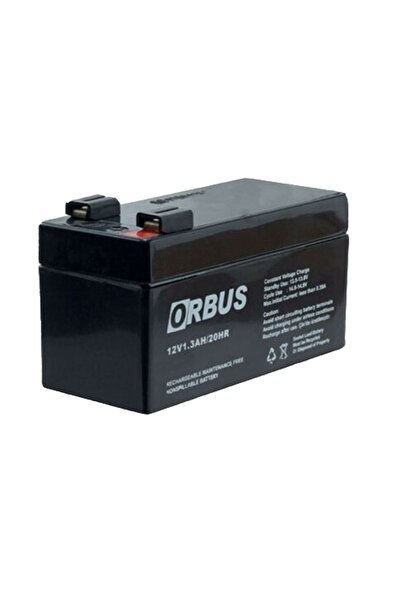 ORBUS 12 Volt 1.3 Amper 98*45*50 Mm-510 gram Akü