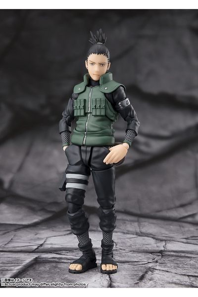 BANDAI Shikamaru: Brillant Strategist Anime Figure - S.H. Figuarts