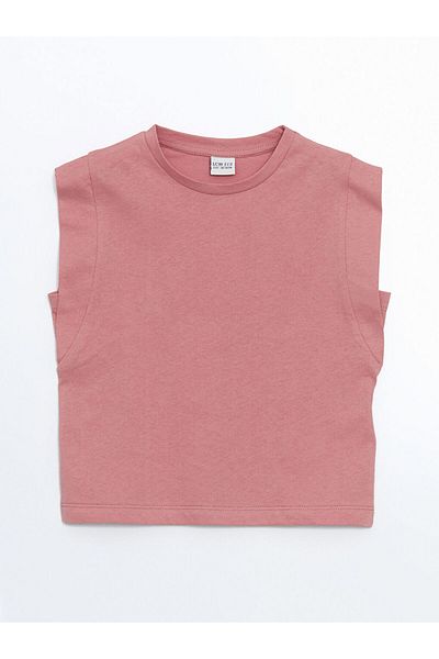 LC Waikiki Νέα σεζόν Crew Neck Girl's Tisort - S5IB77Z4