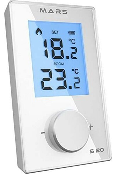 Mars S20 KABLOSUZ ODA TERMOSTADI BEYAZ