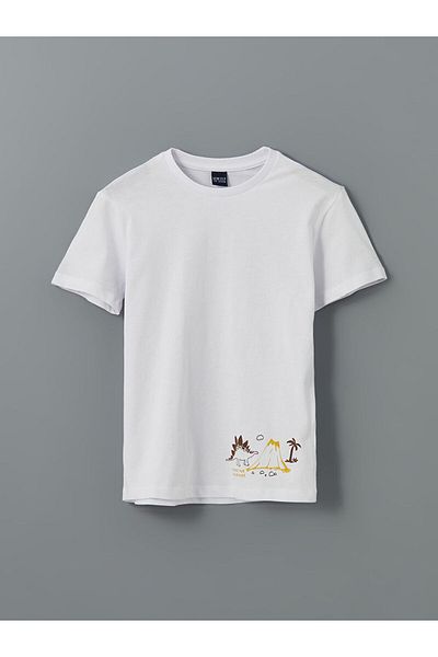LC Waikiki Νέα σεζόν Crew Neck Boy's Tisort - S5IA30Z4