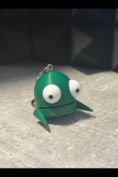 Generic Brand R.E.P.O. Keychain Repo Keychain Green
