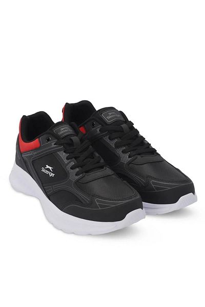 Slazenger Gala Gima Sneaker Women Men Unisex Sports Shoes Black / Red
