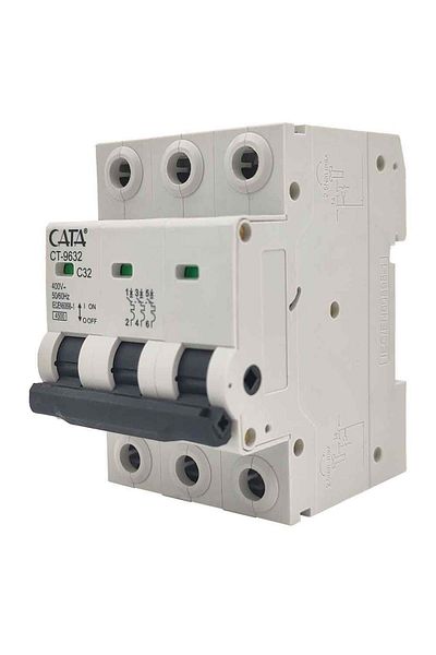 Cata Ct-9632 3X32 Amp C Type 4500K Three Phase Fuse