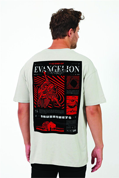 By Caspita Fashion Lenithra Evangelion ruksak Štampano unisex Oversize kroj s...