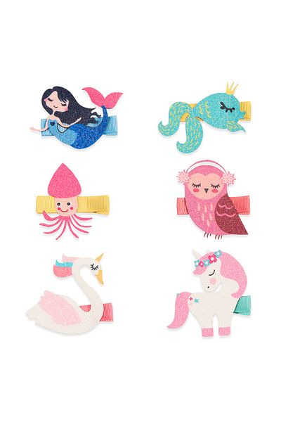 Generic 6-Piece Children Accessories Fashion Hair Clips